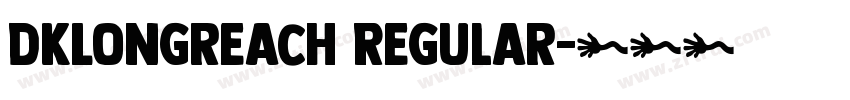 DKLongreach Regular字体转换